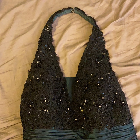 Jovani Green Evening Dress - Picture 2 of 8